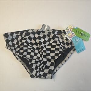 Speedo Eco Endurance Swim Brief Mens 30 Checkered Vibe Collection NWT